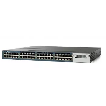 Valdomas jungiklis Cisco Catalyst WS-C3560X-48P-S L3 48 prievadų PoE