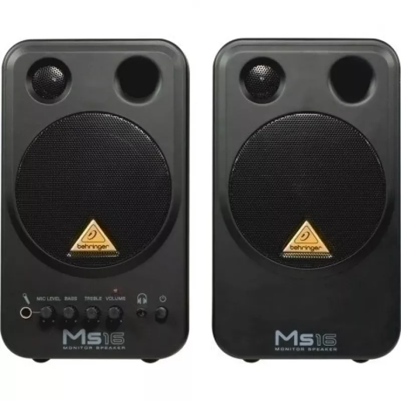 Garsiakalbis Behringer MS16 2 krypčių juodas laidinis 16 W