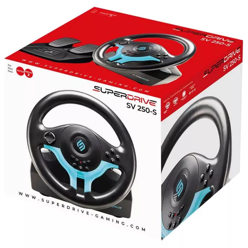 Subsonic Superdrive SV 250-S Vairas Su Pedalais Blue Edition