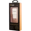 USB sieninis įkroviklis YENKEE YAC 2023WH 18W 3A Quick Charge 3.0