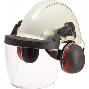 Veido skydelis 3M Peltor 5F-1 skaidrus polikarbonatas
