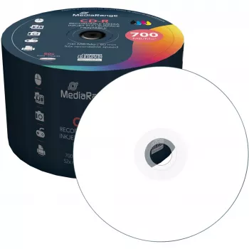 CD-R laikmena MediaRange MR208 700 MB 52x 50 vnt.