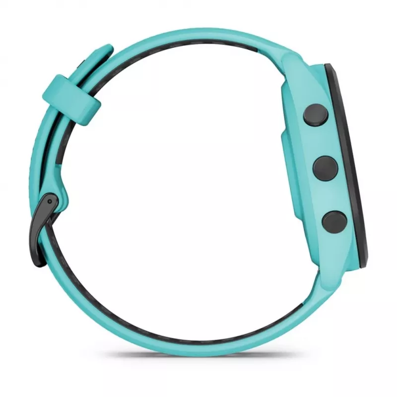 Garmin Forerunner 265 3,3 cm (1,3 inch) AMOLED 46 mm Skaitmeninis 416 x 416 pikselių Liečiamas ekranas Juoda, Mėlyna Wi-Fi GPS (palydovas)