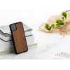 Dėklas iPhone 11 Pro Max man and wood – juodasis riešutas, medinė nugarėlė, apsauginis rėmelis