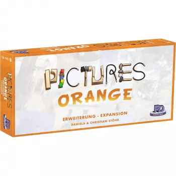 Pictures - Oranžinis, įgūdžių žaidimo plėtinys
