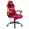 PC žaidimų kėdė Subsonic SA5573-W1, minkšta sėdynė, mėlyna/raudona/geltona