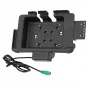 Dock Power priedas, skirtas Zebra ET40/ET45 10 colių planšetei – tvirtinimo ir maitinimo sprendimas (3PTY-RAM-HOL-ZE21PU)