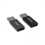 USB lyties keitiklis USB Type-A į USB Type-C Akasa AK-CBUB61-KT02 (2 vnt.)