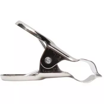 MAUL metalinis segtuvas, spalva: nikelis, plotis 50 mm, suspaudimo plotis 20 mm, savitarnos pakuotė (21750-96)