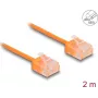 DeLOCK RJ45 Cat.6 UTP 2m oranžinis tinklo kabelis