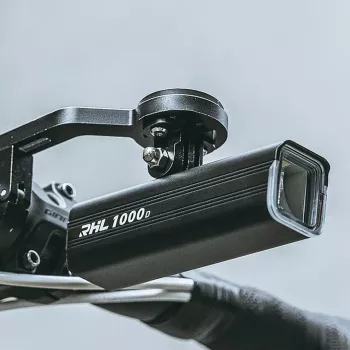 Priekinis dviračio žibintas Rockbros RHL1500 greičiomatui/GPS