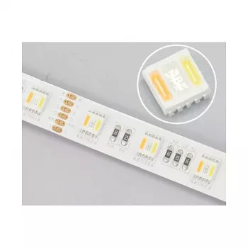 Synergy 21 LED Flex Strip 5050 - 84 RGB DC24V + RGB-WW (RGB-CCT) vienas lustas HD IP20