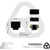Thermal Grizzly DeltaMate Fitting HT16 jungtis, juoda – procesoriaus aušintuvo montavimo priedas