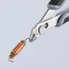 Knipex 78 03 125 ESD replės įstrižainės, 125 mm, nerūdijantis plienas, ESD