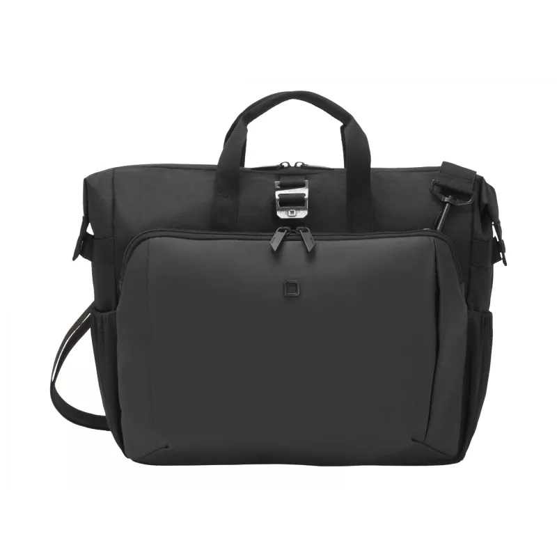 DICOTA Eco Top Traveller GO 39.6 cm 15.6 inch Juoda kuprinė su rankena ir petnešomis