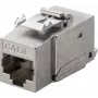 Wentronic Goobay CAT 6 KeyStone RJ45 lizdas, STP ekranuotas, 250 MHz – LSA jungtis, cinko liejimo korpusas (90863)