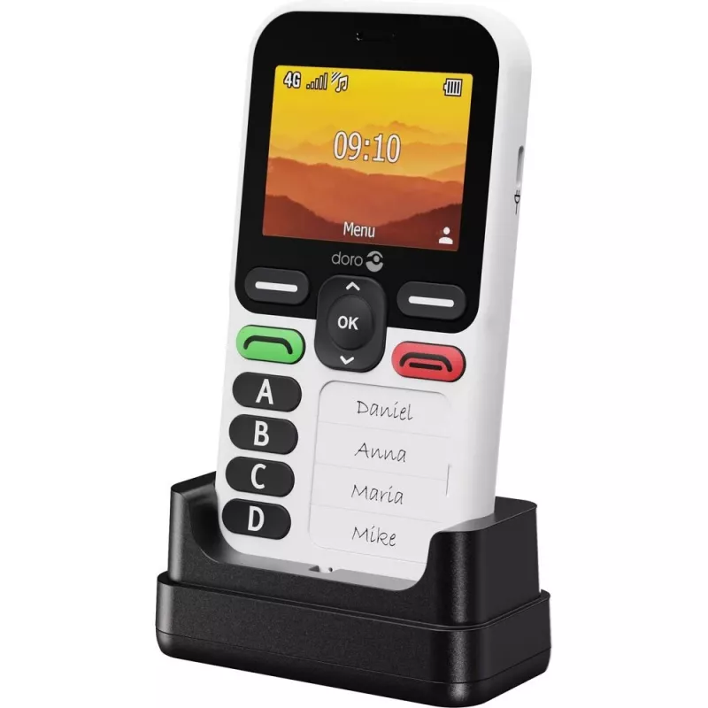 Išmanusis telefonas Doro Leva X10 2,4 colio 1150 mAh pilkas