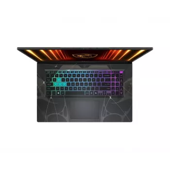 Nešiojamas kompiuteris MSI Cyborg A17 AI B2HWFKG — 17,3 colio Full HD, AMD Ryzen 7, 16 GB DDR5, 512 GB SSD, NVIDIA GeForce RTX 5060 8 GB, Windows 11 Home, juodas