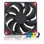 Noctua NF-A9x14 HS-PWM CH.BK.S 92 mm plokščias kompiuterio korpuso ventiliatorius su PWM, 12 V, 600–2500 RPM, 57,5 m³/h, 14 mm storis