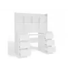 KUBA Rašomasis stalas komplektas + Extension Piece, baltas