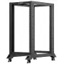 Lanberg Atviras Stovas 22U 600x1000 Juodas (22HE, 19 col.)