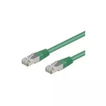 Wentronic goobay tinklo kabelis RJ-45 (M) į RJ-45 (M) 3,0 m SF/UTP CAT 5e liejinis žalias (68045)