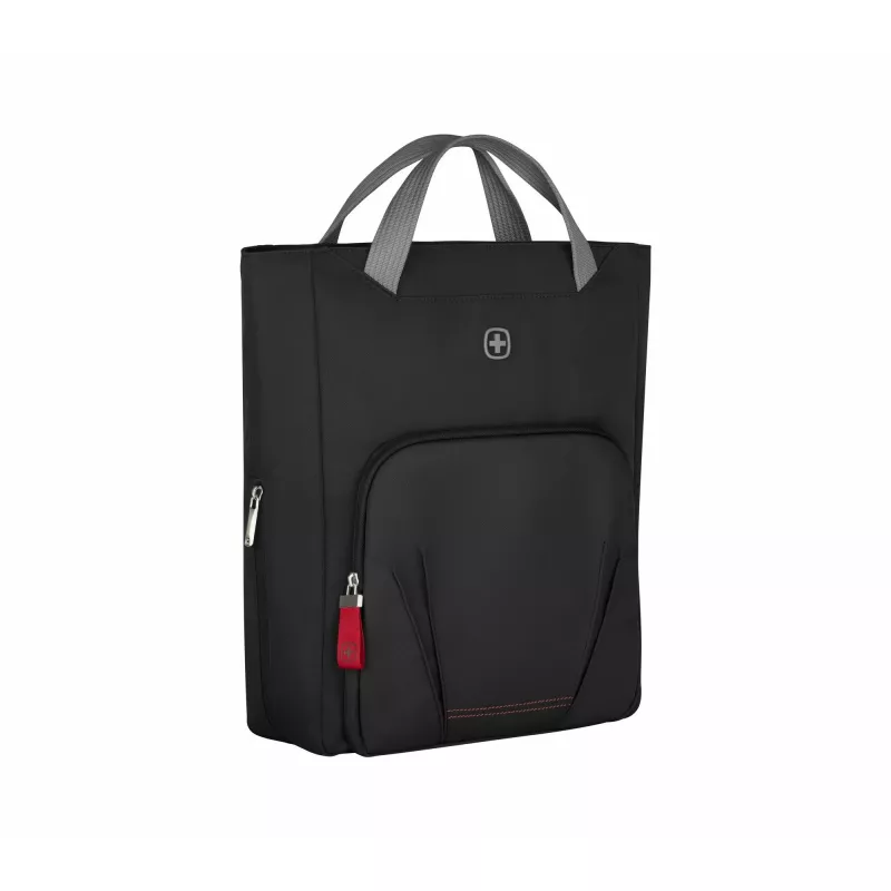 Moteriškas krepšys Wenger SwissGear Motion Vertical Tote 39,6 cm 15,6 colio juodas