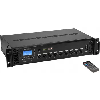 Omnitronic MA-240P 4 kanalų ELA stiprintuvas-mikseris, 240 W