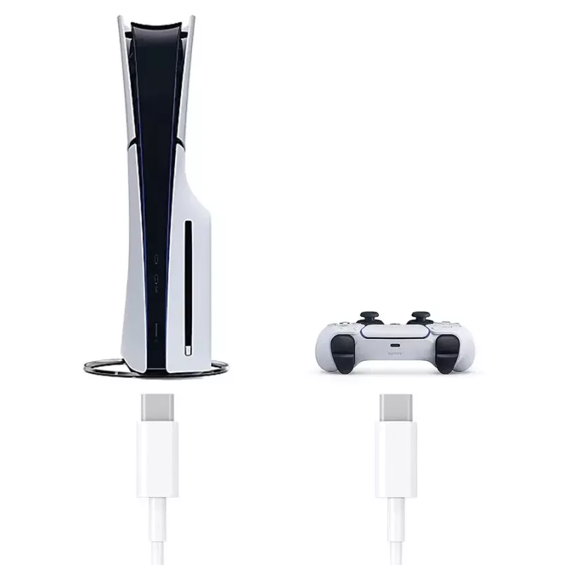 USB-C įkrovimo ir žaidimo laidas SUBSONIC SA5634, skirtas PS5