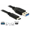 USB laidas DeLOCK 1m USB3.1-C / USB3.1-A 83870