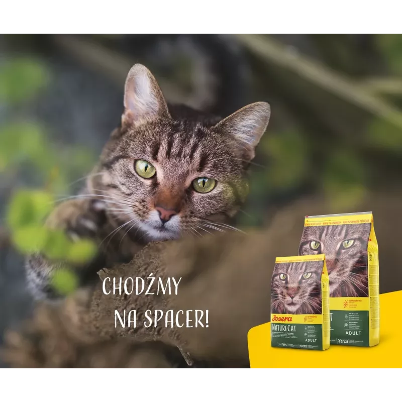 Sausas kačių ėdalas Josera NatureCat 10 kg su žuvimi