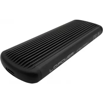 LC-Power LC-M2-C-NVME-2 – išorinis M.2 NVMe SSD dėklas, USB 3.2 Gen 2x1, juodas