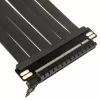 Kolink PCI Express 5.0 x16 į x16 Riser laidas, 180 laipsnių, juodas - 30 cm