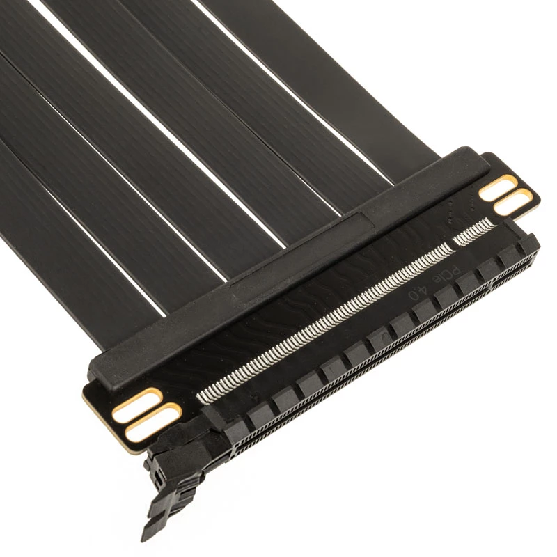 Kolink PCI Express 5.0 x16 į x16 Riser laidas, 180 laipsnių, juodas - 30 cm
