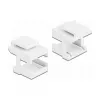 Keystone dangtelis DeLOCK 86807 baltas šviesolaidinėms jungtims 10 vnt.