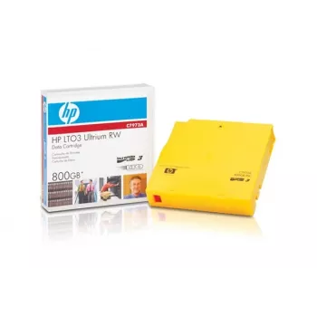 Hewlett Packard Enterprise HPE Ultrium RW duomenų kasetė - LTO Ultrium 3 - 400GB / 800GB - Auksinė - skirta ProLiant DL360p Gen8, StorageWorks SB1760, StorageWorks 1/8 G2 Tape Autoloader