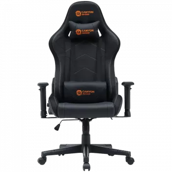 Žaidimų kėdė CANYON Irida RGBCH03 RGB juoda ergonomiškas dizainas, reguliuojami porankiai, atlošiama nugara