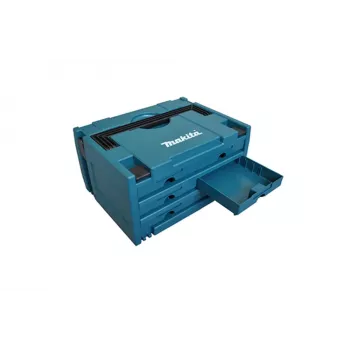 Dėžutė smulkioms detalėms Makita MAKSTOR 3.6, juoda, mėlyna