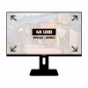 JAPANNEXT JN-IPS270UHD60F 27 colių 4K UHD IPS monitorius su HDMI/DP