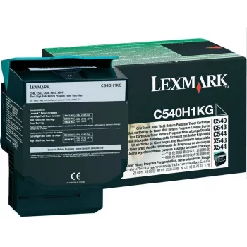 Toneras Lexmark HY juodas LCCP C540 2500p