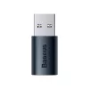 Adapteris Baseus Ingenuity USB-A į USB-C OTG (mėlynas)