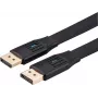 VALUE DisplayPort kabelis v1.4 DP-DP Plokščias ST/ST 2m