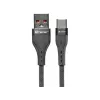 Tracer 47487 USB A - USB C laidas, 1 m, pilka