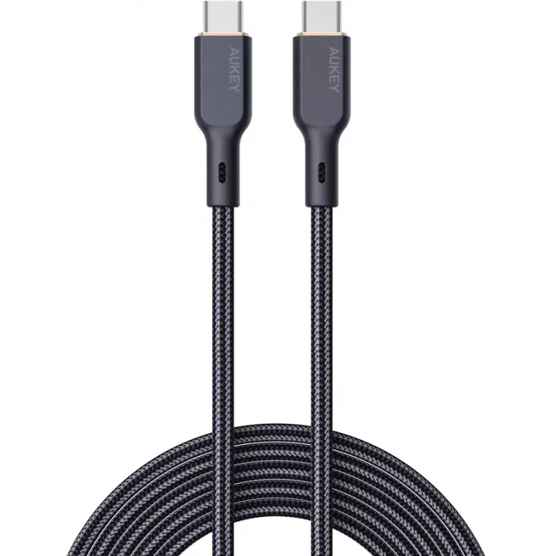 AUKEY CB-KCC101 Nyloninis laidas USB C – USB C 1 m