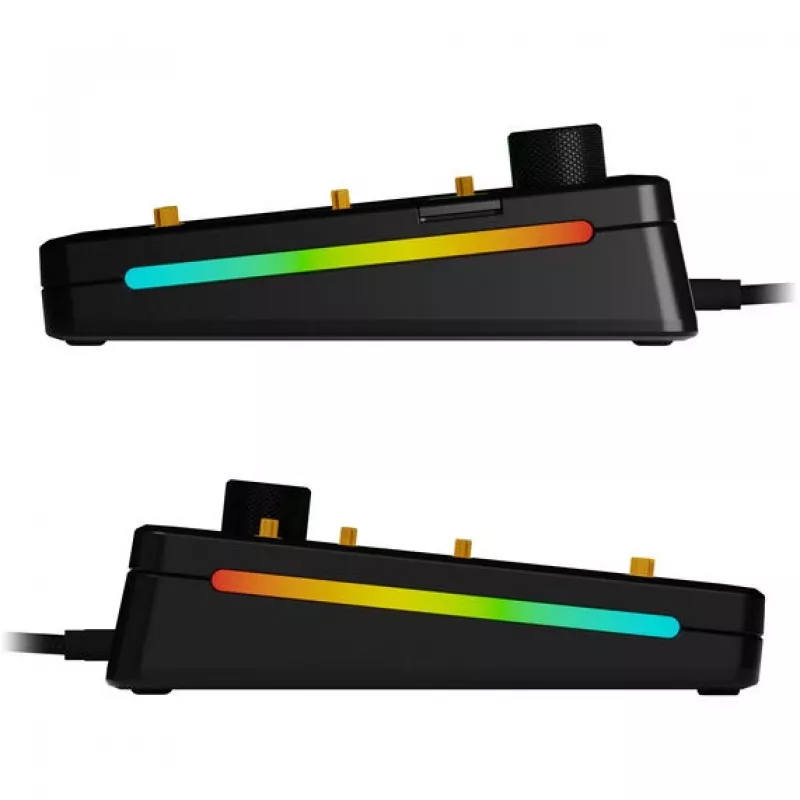 Mechaninė klaviatūra GLORIOUS GMMK 3 PRO Barebones 65% laidinė USB RGB juoda