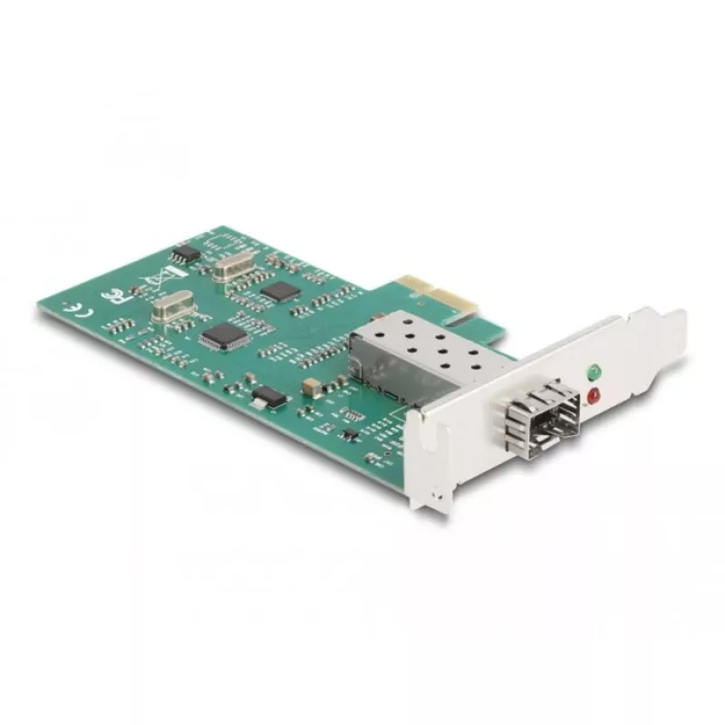 DeLOCK PCI Express x1 kortelė su 1 SFP lizdu 100Base-FX RTL