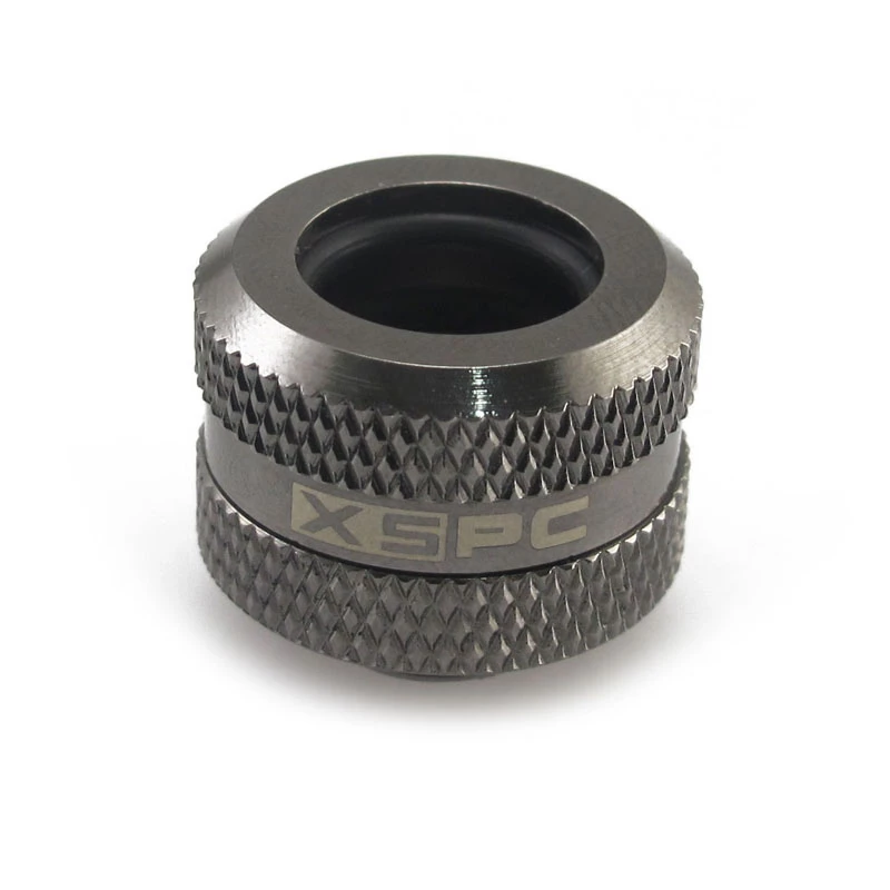 XSPC jungtis G1/4 iki 14 mm kietam vamzdžiui, juodas chromas - 8 vnt.
