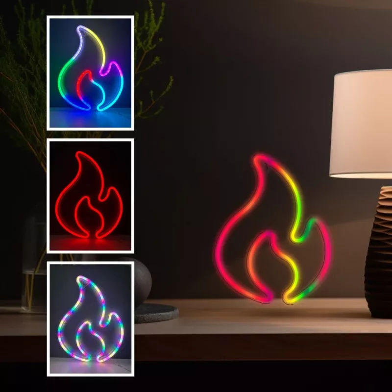 Dekoratyvinė neoninė LED juosta MANTA SNL58RGB – RGB spalvų keitimo juosta