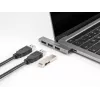 DeLOCK 3 prievadų plonas USB šakotuvas USB Type-C 10 Gbps 2 x USB 2.0