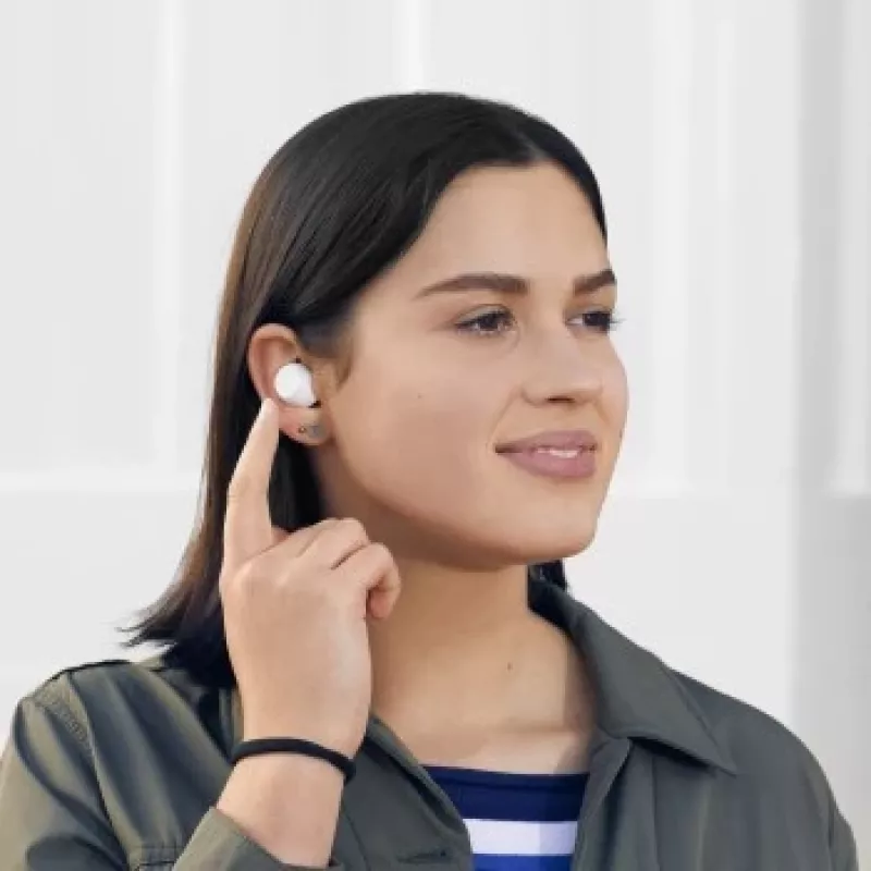 Belaidės ausinės Hama WEAR7701W Į ausį Skambučiai/Muzika Bluetooth Baltos